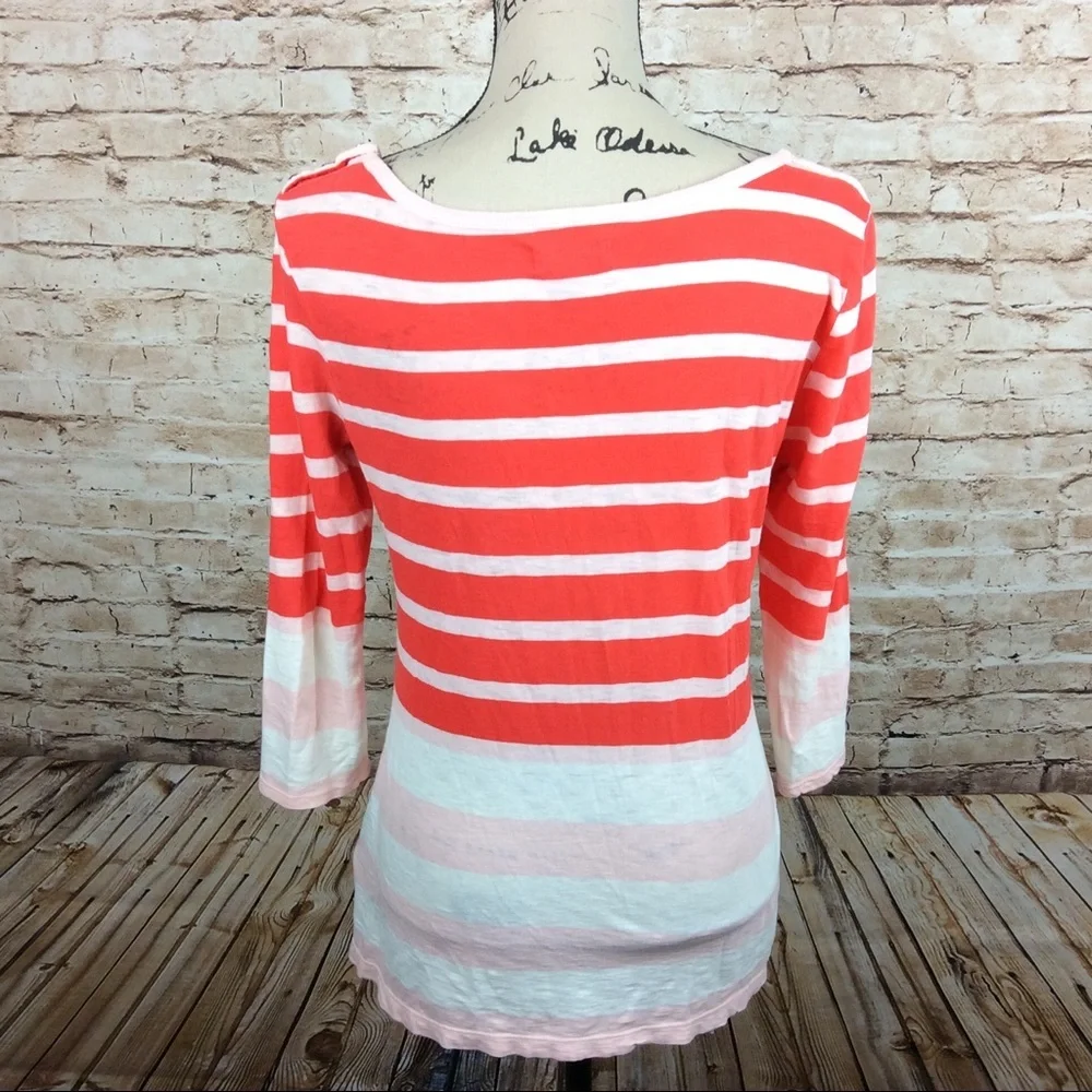 Pilcro and The Letterpress Striped Tee Shirt XS - Picture 4 of 5